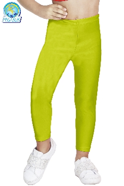 LEGGINS DANZA BABY LYCRA VERDE MELA BABY